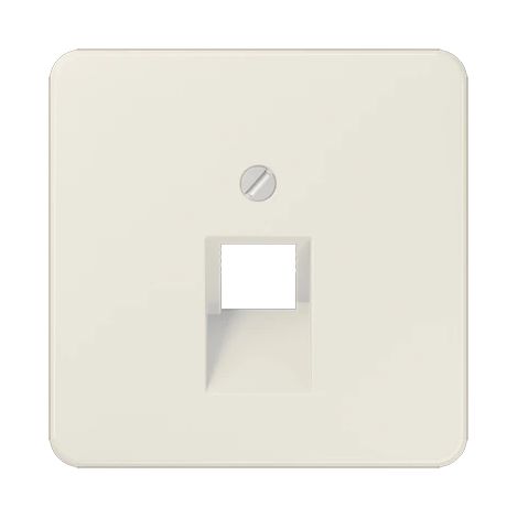 Jung Tapa para tomas de conexión IAE/UAE, 1 x 8 polos, termoplástico, Serie CD, blanco 569-1 UA