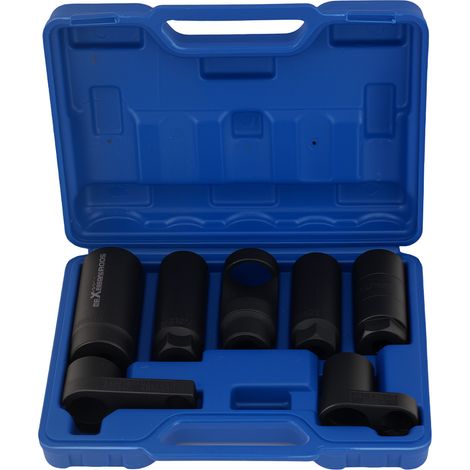7PCS OXYGEN SENSOR SOCKET INSTALLER TOOLS KIT ENGINE 22mm 27mm 29mm UK (1/5)