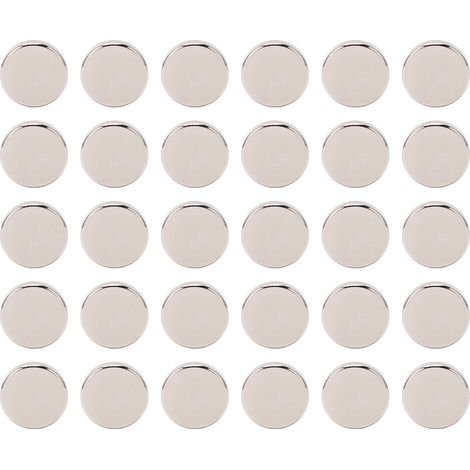 30 aimants puissants en néodyme triple couche pour bricolage et fixation d'objets décoratifs (1/5)