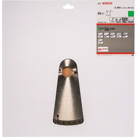 Bosch PRO Wood Kreissägeblatt, 305 x 3,2 x 30 mm, T60 (1/2)