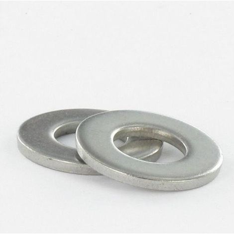 Rondelle Plate 10X20X1.5 Acier zingué-200 pièces