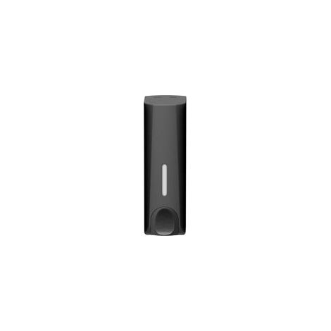 Distributeur de savon mural noir mat, pour gel douche, shampoing –