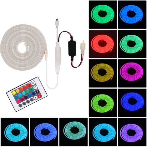 12-22 Tesla Model S Fahrzeugmodifikation: Verkabelungssatz für RGB-LED-Lichtleiste im vorderen Kofferraum (Fernbedienung mit integrierter Batterie) (1/5)