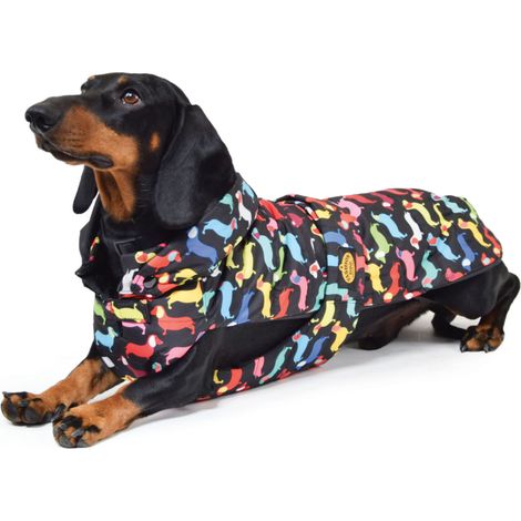 Fashion Dog Hunde-Steppmantel speziell für Dackel - 36 cm (1/3)