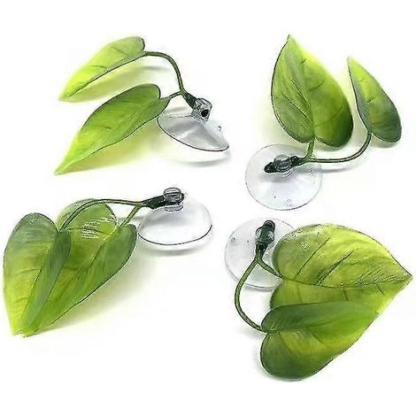Lot de 4 tapis de feuilles pour poissons betta : améliore la santé de votre betta en simulant son habitat naturel – aire de repos naturelle, biologique et confortable (1/5)