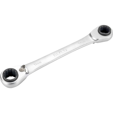 LLAVE CON CARRACA REVERSIBLE 4 EN 1 16X17-18X19 MM ALYCO (1/5)