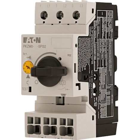 Eaton Disjoncteur de protection moteur, 0,25 kW, 0,63 - 1 A, Bornes à vis côté alimentation/Bornes Push-in côté sortie, MSC, 199193