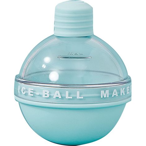 Moule à glaçons en silicone forme bulbe, anti-odeur, sans toxine, démoulage facile, bleu, pour cocktails (1/5)