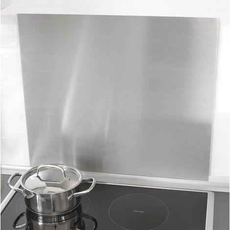 ZOIMANIA - Pannello Paraschizzi - Inox Aisi 304 - Cucina - Profondità 40 - Dimensione Paraschizzi: L80 x P40