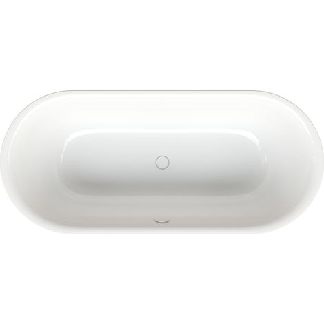 BetteLux Oval Baignoire, version encastrable, 1800x800x450mm,