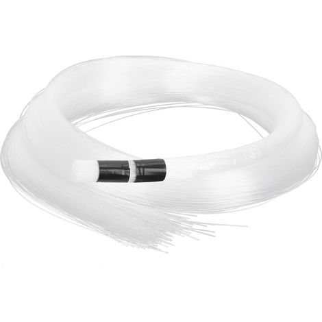 Câble en fibre optique PMMA 2m, 300 brins pour plafond étoilé, décoration lumineuse