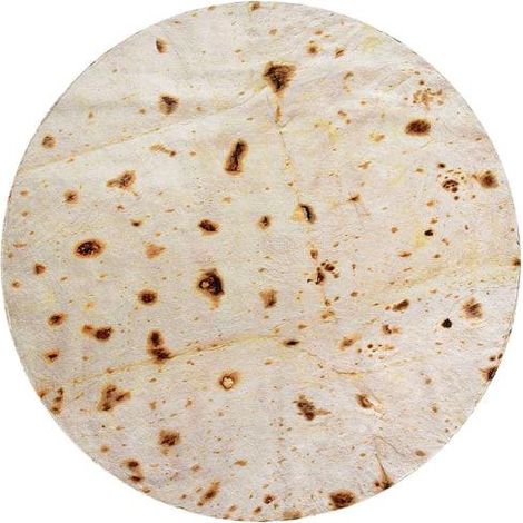 Couverture Burritos Géante Double Face, Plaid Géant Style Tortilla, Jeté Familial XXL, Nouvelle Couverture Tortilla pour Toute la Famille (1/5)