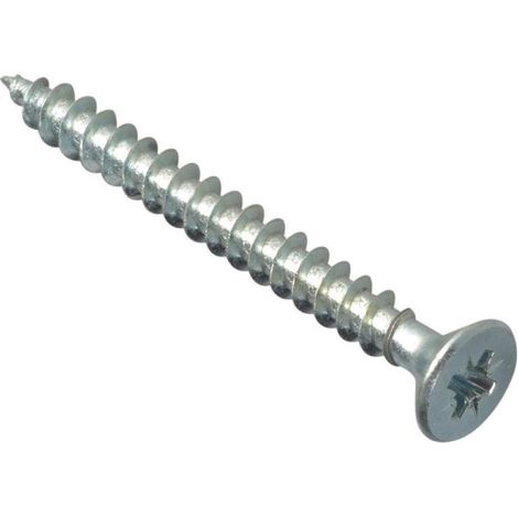 ForgeFix MPS550ZP Multi-Purpose Pozi Compatible Screw CSK ST ZP 5 x 50mm Box 200 FORMPS550ZP