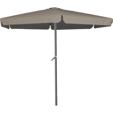 Linder Exclusiv Ombrellone da giardino 300 cm Grigio Marrone
