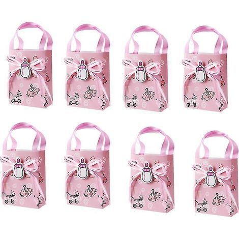 Geschenkbox aus Papier für die Babyparty (12 Stück) (1/3)