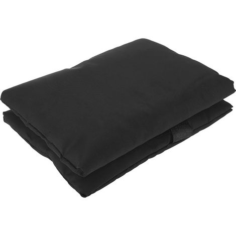 Housse de robinet monobloc en tissu Oxford noir, outil de protection antigel pour l'hiver extérieur (1/5)