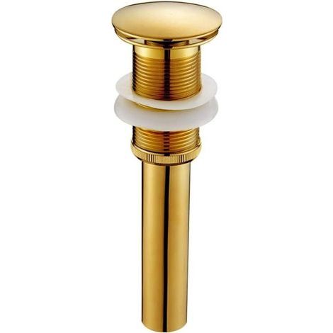 Wearee de lavabo pop up en acier inoxydable de qualité supérieure et laiton sans trop-plein. (1/5)