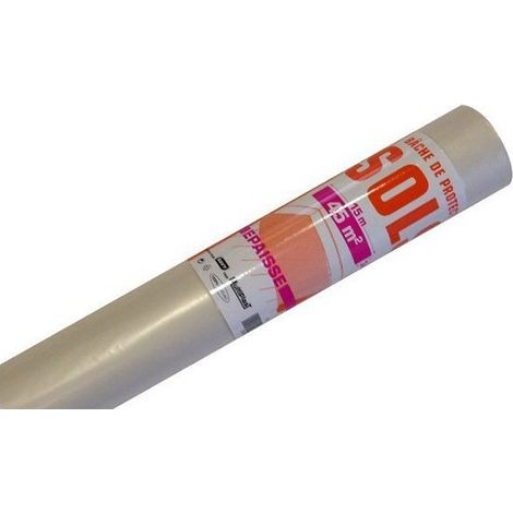 Telo protettivo per verniciatura in rotolo da 40 micron, 3 m x 15 m - Savy