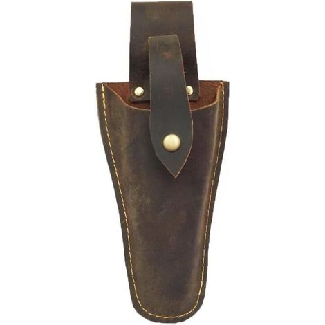 Étui en cuir pour sécateur ou pince de jardin, étui en cuir pour sécateur de jardin, porte-outils, porte-ceinture pour la ceinture, sac pour pince, sécateur de jardin, ciseaux ou couteau de jardin