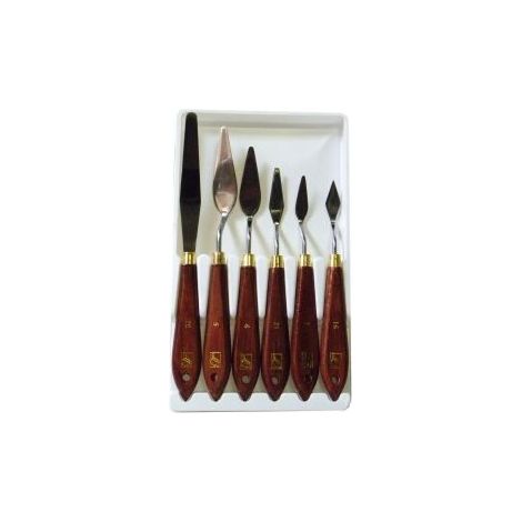 Assortiment de 6 couteaux à peindre lefranc & b…