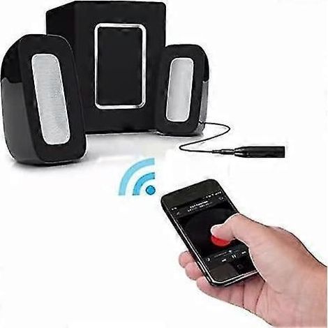 Adaptateur auxiliaire Bluetooth V5.0, récepteur jack 3,5 mm, kit mains libres pour voiture