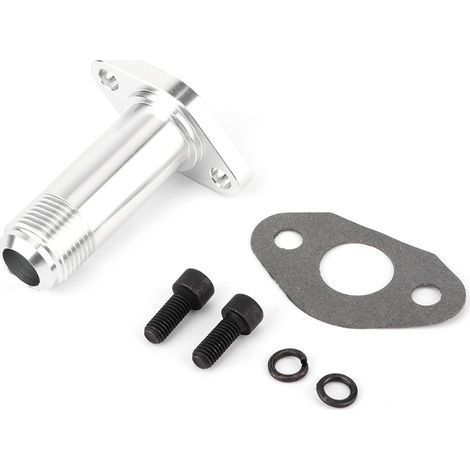 Adaptateur de bride de vidange Turbo étendu 2 pouces 52mm 12AN pour turbocompresseur à grand cadre T3/T4 (1/5)