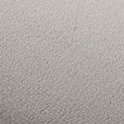 Tabouret,Repose-pied,Pouf Gris clair et doré Velours CFW682513 (1/4)