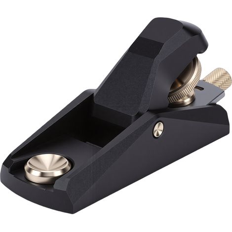 Raboteuse à bois à faible Angle, petit plan à main pour raboter, coupe, réglage précis, noir (1/5)
