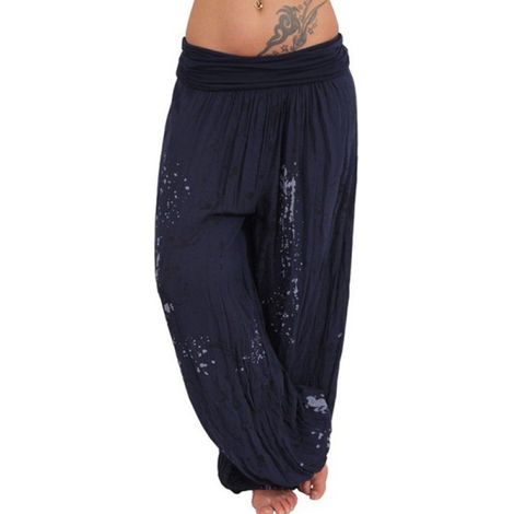 Kavinnar Behemoth Pantalon Harem Jogging Décontracté Coupe Large Bixa (1/4)