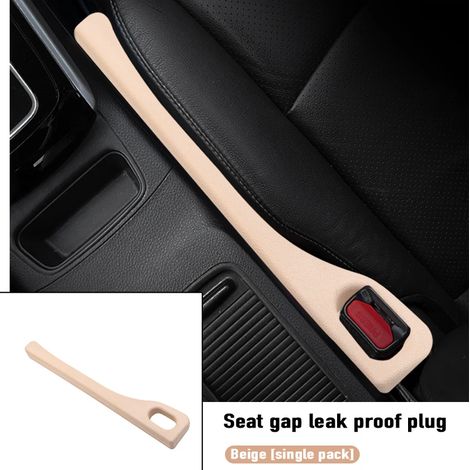 (1 pièce beige) Bande de remplissage pour joint de siège auto, joint anti-fuite pour couture latérale, accessoire de décoration intérieure pour voiture (1/5)