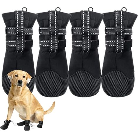 Chaussures pour chien - 4 pièces - Antidérapants - Pour (1/5)