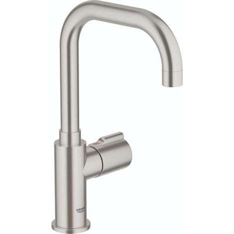 Mitigeur Red Mono avec bec en U supersteel modèle Suisse (1/2)