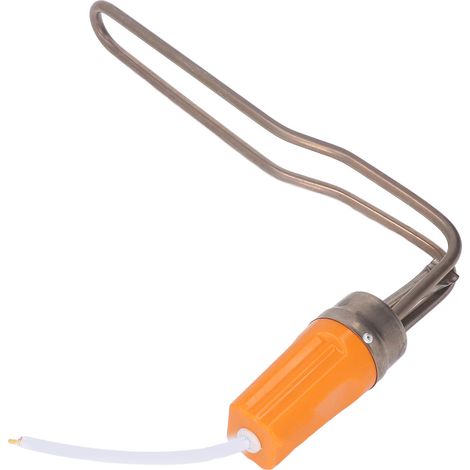 Résistance chauffe-eau solaire 220V 1500W acier inoxydable montage fond anti-tartre Ø55mm pour tube 47mm 1 pièce baignoire portable piscine (1/5)