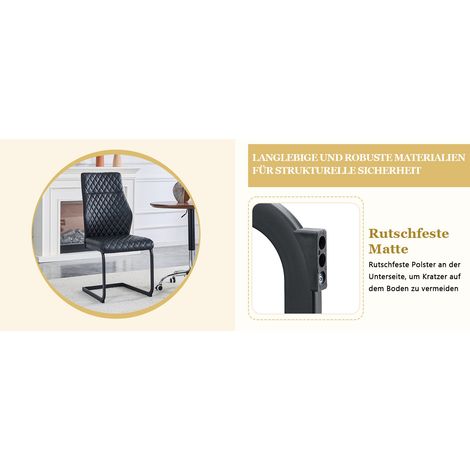 Ensemble de salle à manger 2 pièces : table ronde 107 cm avec double étagère + 2 chaises noires en MDF et métal, style industriel (1/5)