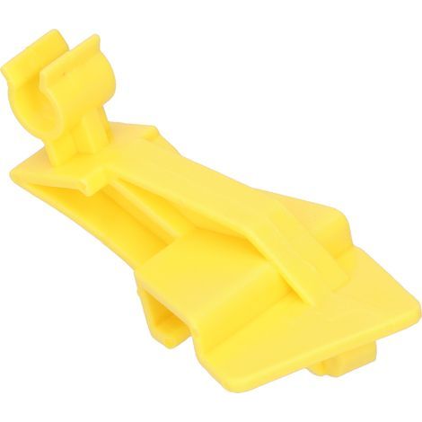 Retenedor de capó, soporte de capó de plástico ABS duradero, accesorio de soporte con clip para reemplazar piezas dañadas en Ford Fiesta Mk7 2008 en adelante para capó fijo. (1/5)