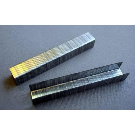 10 mm grapas finas de alambre para grapadora, 1.000 unidades, 0,7 mm