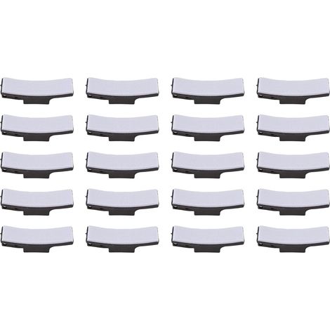 20X Plaquettes de Frein de Vélo d'exercice Coussin Poilu pour Plaquettes de Frein de Vélo de Rotation Pièce de Rechange de Groupe de Frein de Vélo (1/5)