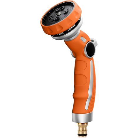 Pistolet d'arrosage de Jardin, Métal Pulvérisateur de Tuyau Robuste (1/5)