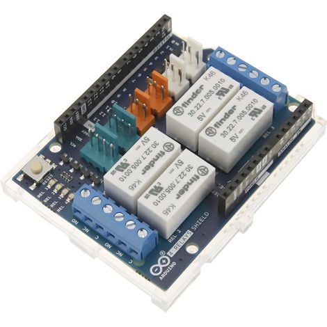 Arduino A000110 Arduino® Shield 4 Relays Modulo di espansione (1/5)