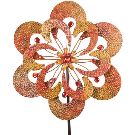 Flor de decoración de metal 50x12x160 (1/3)