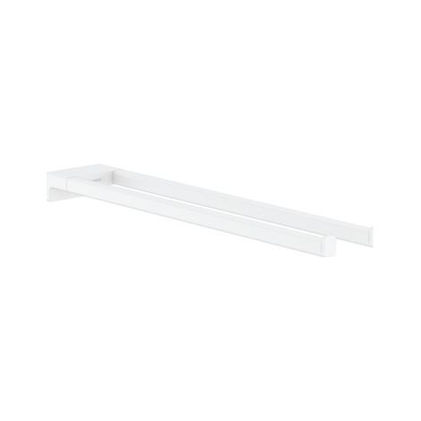 Hansgrohe AddStoris - Handtuchhalter zweiarmig, Länge: 45 cm, weiß matt 41770700