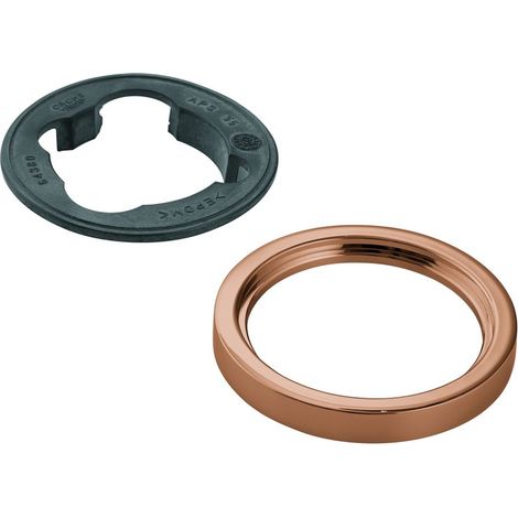 Grohe Rosette rund für Waschtischbatterie ohne Zugstange, Warm Sunset, 48603DA0 (1/2)