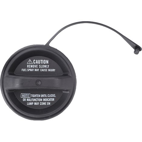 Ortviai Bouchon de réservoir carburant 77300-53010 étanche avec cordon, ABS et caoutchouc, remplacement direct (1/5)