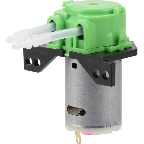 Pompe doseuse DIY, tête de Tube péristaltique pour analyse chimique en laboratoire d'aquarium (vert 12v 24) (1/5)