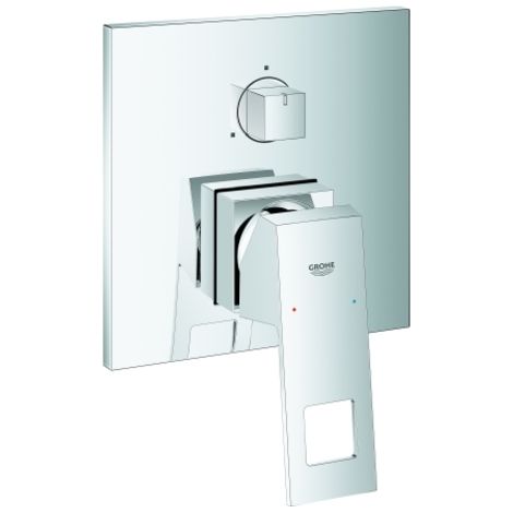 Mezclador monomando Grohe Eurocube, con desviador de 3 vías, (1/4)