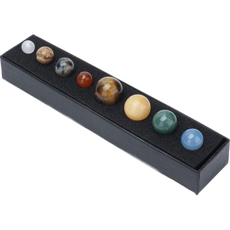 Planets Crystal Ornament Solar System Decor Healing Meditation Office Decoration Gift for Astronomy Enthusiasts Students Teachers (1/5)