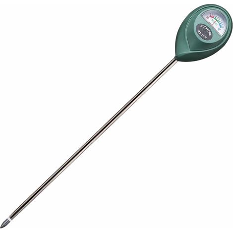 Capteur d’humidité pour plantes d'intérieur et d'extérieur, plantes en pot, fleurs - Humidimètre pour sol - utilisation profonde