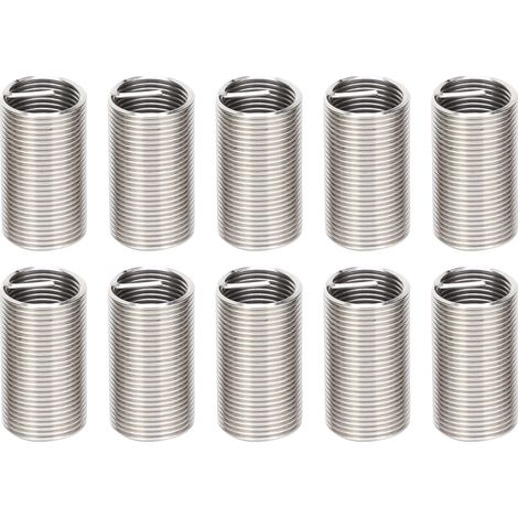 Lot de 10 inserts filetés mâles et femelles réducteurs, outil de réparation, fixation en acier inoxydable M16x1,53D