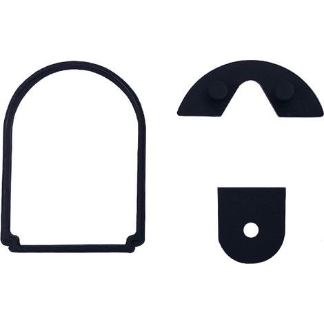 Kit de joint d'étanchéité en silicone pour trottinette électrique Xiaomi M365, feuille d'étanchéité pour le front (1/5)