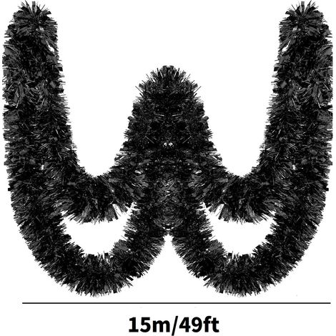 Guirlande En Lame Métallique - 15 M - Décoration De Fête Intérieure Extérieure - Pour Arches Arrière-Plans Et Couronnes - 1 Pièce (1/5)